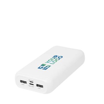 Powerbank en plastique recyclé, 4 ports de charge 20 000 mAh