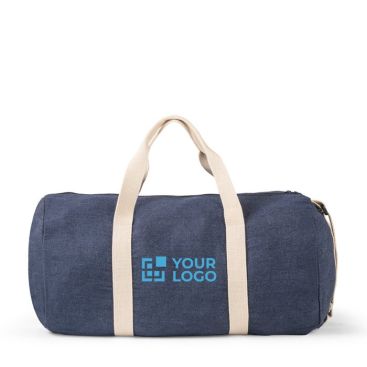 Sac de voyage en denim à anses et sangle réglable 300 g/m²