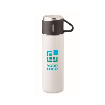 Thermos en inox de 420 ml avec bouchon gobelet de 150 ml