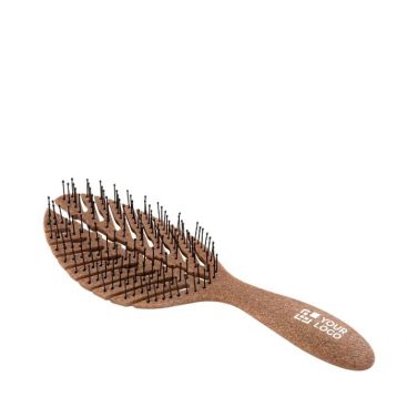 Brosse en fibre de coco et polypropylène avec un design attrayant