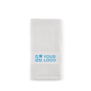 Serviette de douche 50x100cm en coton recyclé gaufré 500g/m²