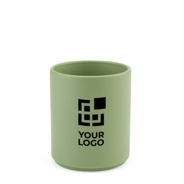 Mug en céramique à finition mate élégante sans anses 210 ml