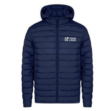 Veste 100% RPET imperméable avec capuche réglable