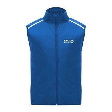 Gilet de course coupe-vent et respirant unisexe 70 g/m² Roly