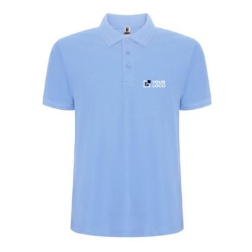 Polo homme en coton et polyester piqué 190 g/m2 Roly