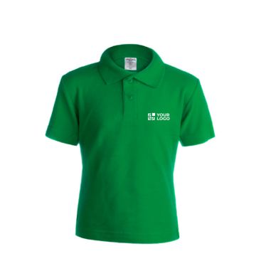 Polo promotionnel pour enfants 100% coton 180 g/m² Keya avec zone d'impression