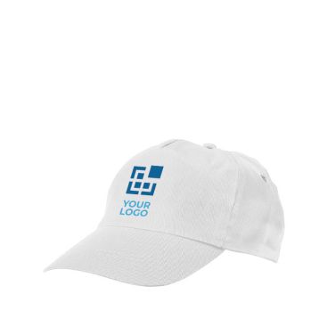 Casquette économique personnalisée pour enfants avec velcro Kidscolor avec zone d'impression