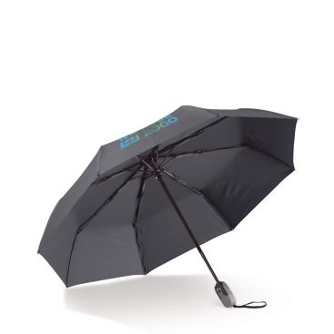 Parapluie pliable automatique avec poignée ergonomique Ø96 avec zone d'impression