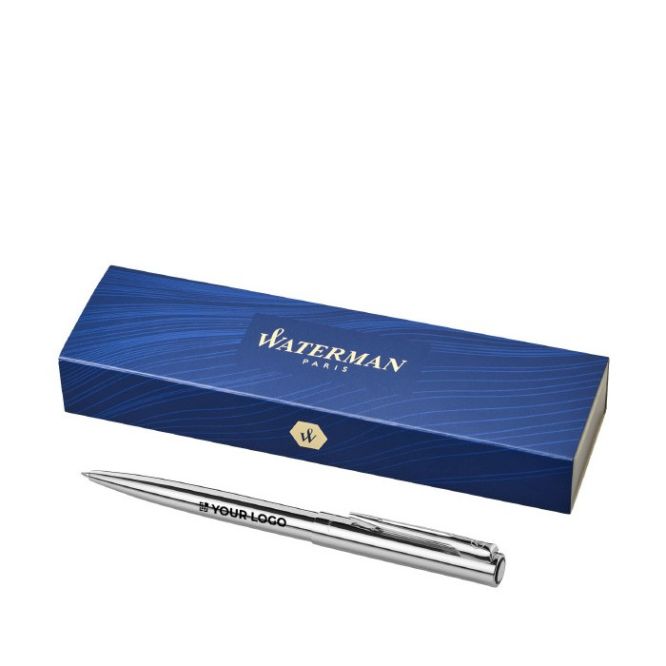 Stylo classique de la marque Waterman couleur argenté