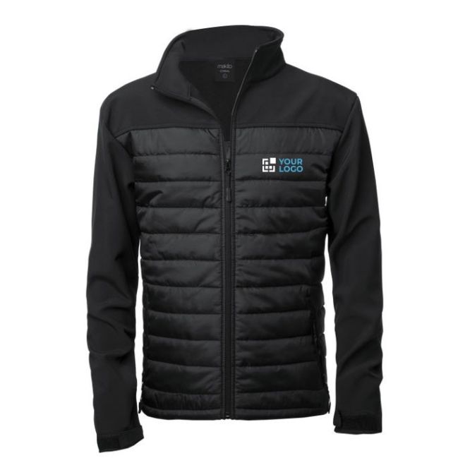 Veste personnalisable imperméable avec zone d'impression