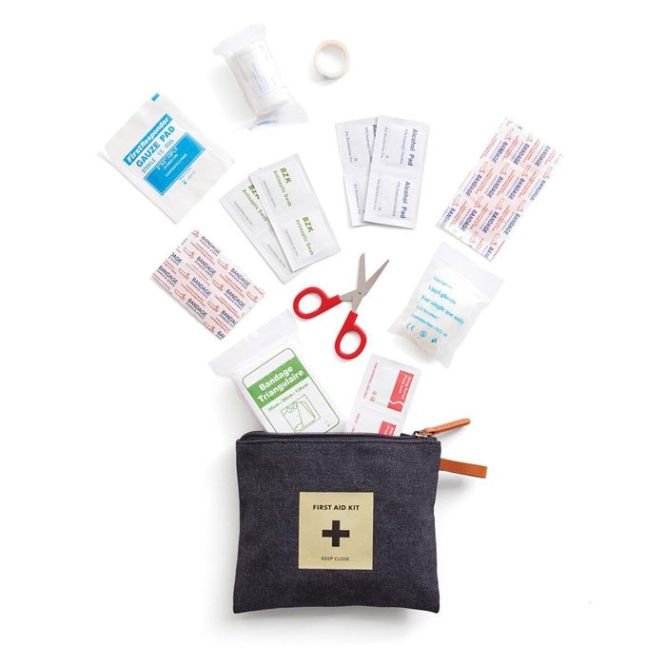 Trousse de secours personnalisée et sac en tissu