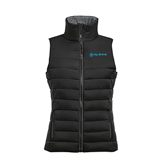 Gilet femme pour cadeaux d'entreprise couleur noir