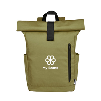 Sac à dos imperméable à enrouler couleur gris clair