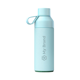 Thermos en acier et plastique marin avec verre bouchon 500ml