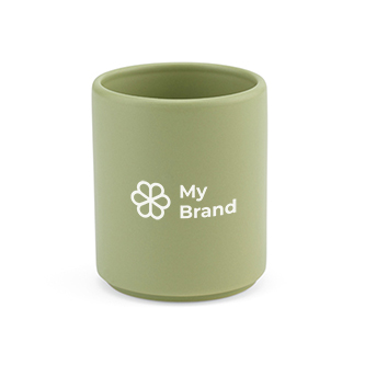 Mug en céramique à finition mate élégante sans anses 60 ml